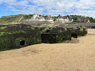 plage d'arromanches les bains