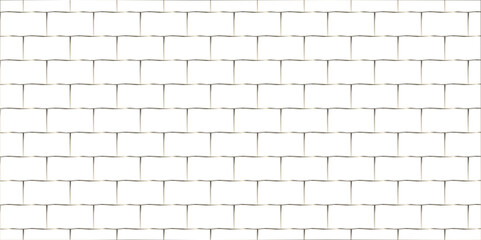 Fototapeta premium White brick wall background. architecture construction stone block brick wallpaper. seamless building cement concrete wall grunge background.