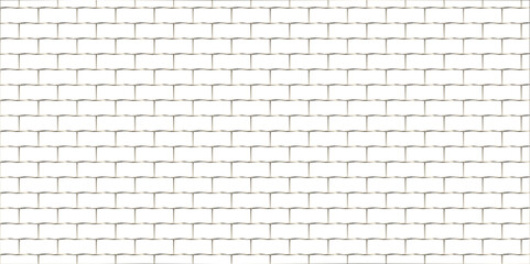 White brick wall background. architecture construction stone block brick wallpaper. seamless building cement concrete wall grunge background.