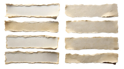 Fototapeta premium realistic torn paper edges, torn paper