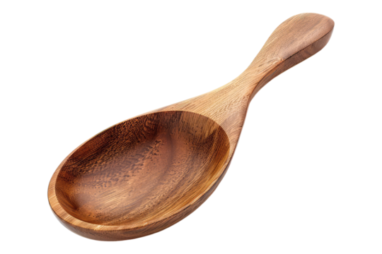 Wooden scope isolated on transparent background