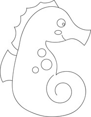 seahorse under the sea creatures