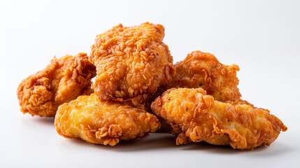 Crispy Fried Chicken Nuggets - Generative AI