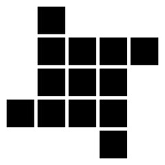 Creative vector Template Collage art and business. Frames for photo.