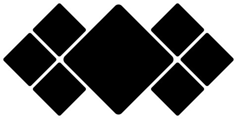 Set Pictures or photos frame collage abstract design. photo frames and digital photo wall template.