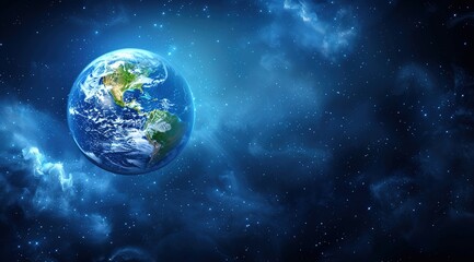 Fototapeta premium earth and moon