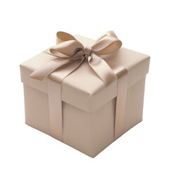 Gift box isolated on the white background