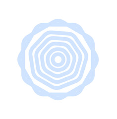 Geometric circle element with concentric, radial, and gradient circle lines. Abstract circle element	