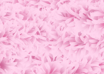 Fototapeta premium Pink fur texture background 