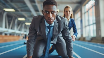 The Business Race Start