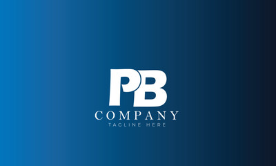 PB logo, Business logo, Gaming logo, Clothing logo, Letter logo