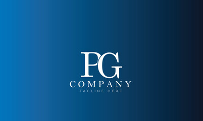 PG logo, Business logo, Gaming logo, Clothing logo, Letter logo