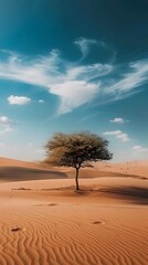 Fototapeta premium Find peace in the simplicity of desert wallpapers on Photostock., clean background, Photo stock style, clean background, no copyrighted logo, no letters