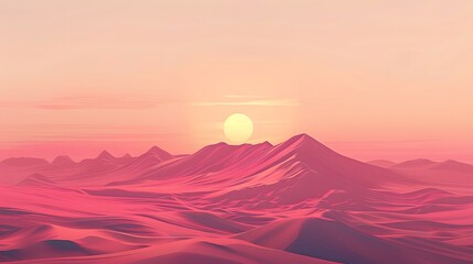 Download minimalist desert wallpapers for a serene digital space., clean background, Photo stock style, clean background, no copyrighted logo, no letters