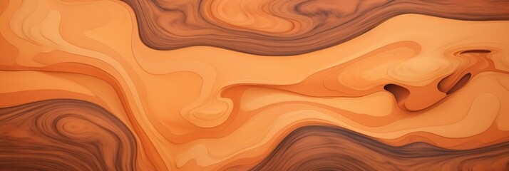 Fototapeta premium Wood Grain Material Structure Background - Generative AI