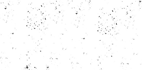 Abstract vector noise. Small particles of debris and dust. Distressed uneven background. Distressed black texture. Dark grainy texture on white background. 