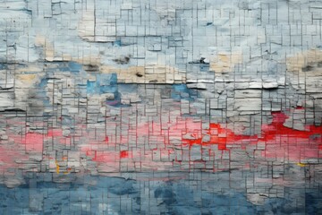 Concrete Material Structure Background - Generative AI