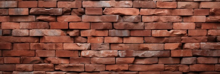 Fototapeta premium Brick Material Structure Background - Generative AI