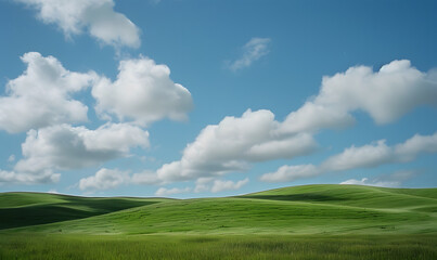 the vast sky and beautiful atmosphere