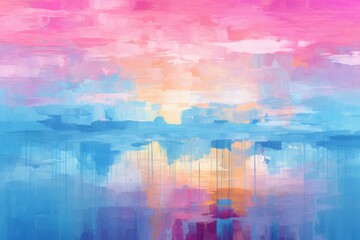 Obraz premium Watercolor Material Structure Background - Generative AI