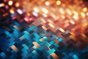 Obraz premium Herringbone Material Structure Background - Generative AI