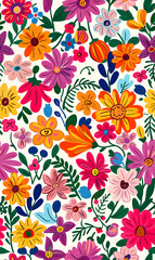 wallpaper, tiles or carpet cartoon illustrator, seamless pattern.