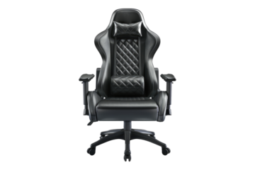 Gaming chair isolated on transparent background