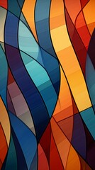 Fototapeta premium Stripes Material Structure Background - Generative AI