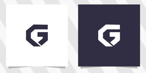 letter g logo design vector