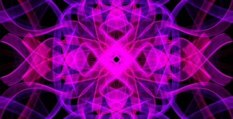 abstract kaleidoscope background waveing silk pattern art