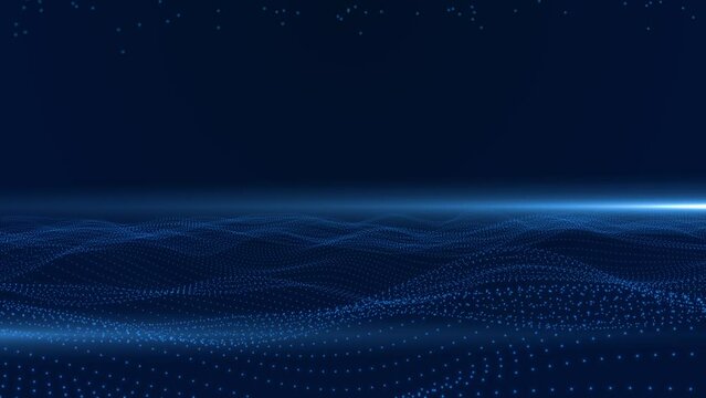 Big Data Digital tunnel square with futuristic matrix Flying Emerging Digital Structures Data Network, Virtual Reality, Quantum Computing digital cyberspace tunnel corridor stream line Tunnel