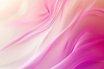 Obraz premium Abstract background with pink and white color waves