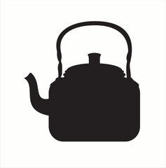Obraz premium Simple teapot design vector illustration
