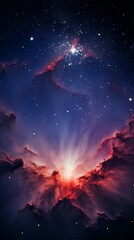 Fototapeta premium Galaxy Material Structure Background - Generative AI