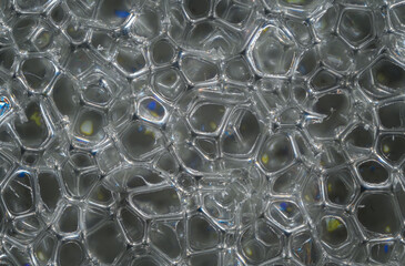 buble like synthetic material texture in detail