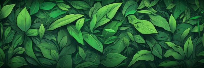 Fototapeta premium Leaves Material Structure Background - Generative AI