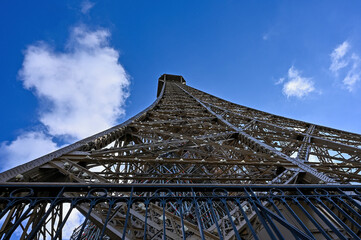Paris Eiffel Tower iron structure