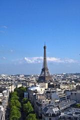 Paris Eiffel Tower iron structure