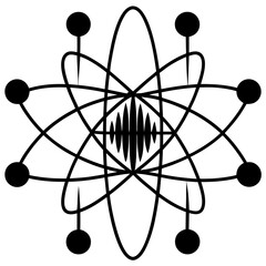 atom synchronic frequencies vector