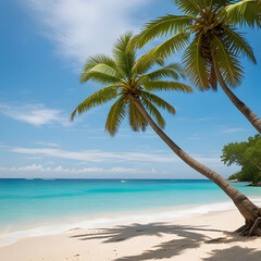 palm tree on the beach