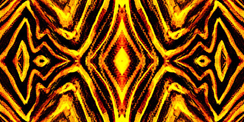 Fashion Cat Fur Pattern. Seamless Stripe Print. Zebra Head. Fashion Cute Leopard Drawing. Orange Seamless Pattern Zebra. Coral Zebra Skin Print.