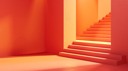 3D rendering geometry e-commerce product booth
