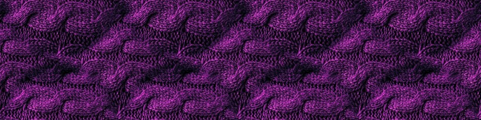 Knitted Wool Texture. Neon Knitting Pattern