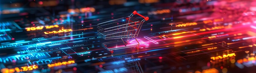 Fototapeta premium Dynamic pricing strategy concept with innovative visuals and personalized elements, professional and detailed