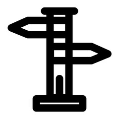 directions icon line style