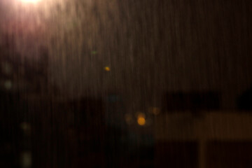 Rainy night in the city