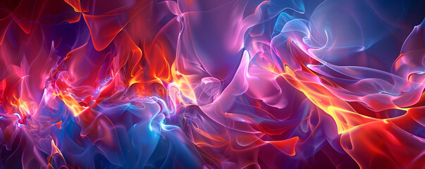 Background is amorphous. This picture was created digitally