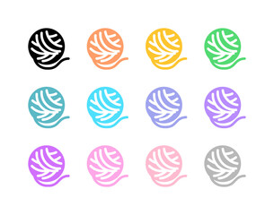 Editable yarn ball vector icon. Veterinary, animal, pet care, pet shop. Part of a big icon set family. Perfect for business, web and app interfaces, presentations, infographics, etc