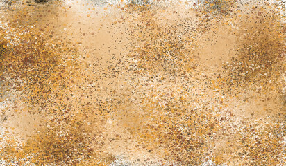 close up of beer bubbles, sand coloured, grainy, texture