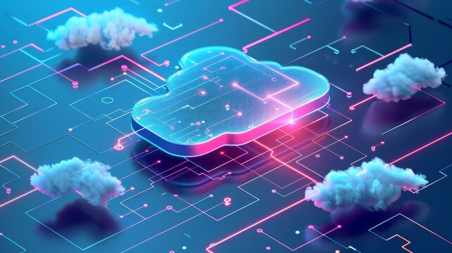 Abstract Representation of Cloud Computing